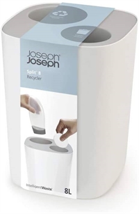 Joseph Joseph 70514 Split 8 Waste & Recycling Spand | 8 Liter